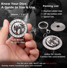 Haxtec D20 spinner bearing detail emphasizes smooth motion