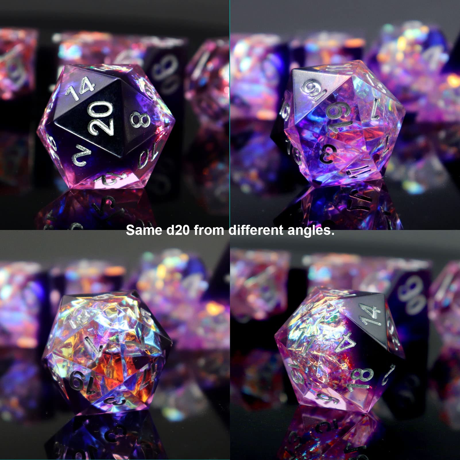 Seven-piece set provides complete polyhedral options