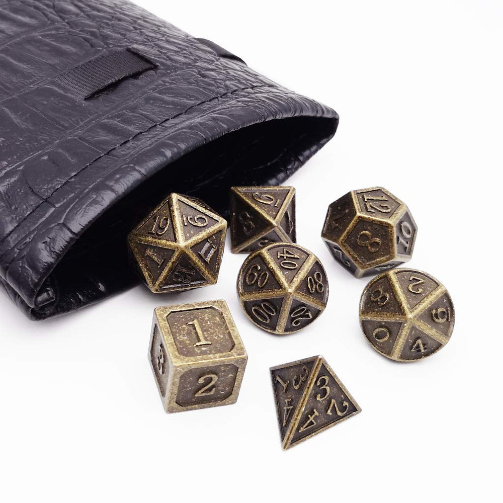 Haxtec set showing D8, D6, and D4 for core RPG needs