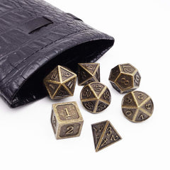 Haxtec set showing D8, D6, and D4 for core RPG needs