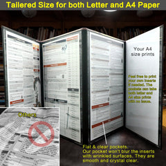 Haxtec DND Screen crafted from recyclable paper with UV coating for durable, eco-friendly use.