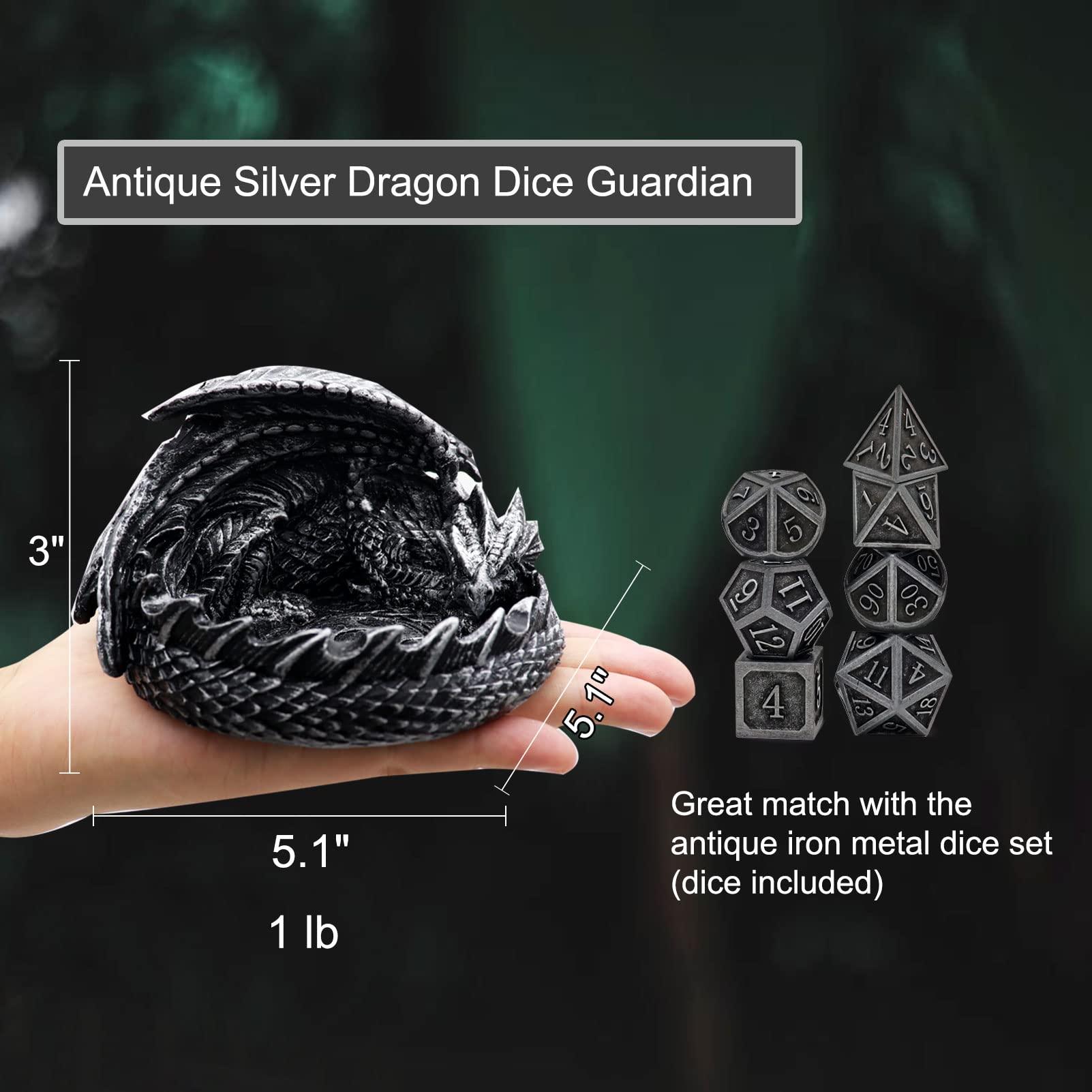Haxtec guardian dragon sculpture features detailed wings and scales for display.