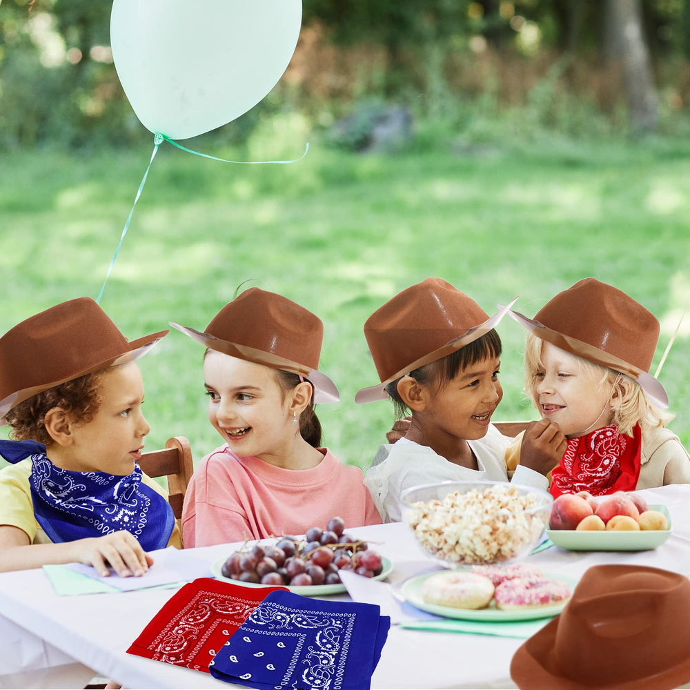 Haysandy 12 hats and 6 bandanas bundle ready for party dress-up