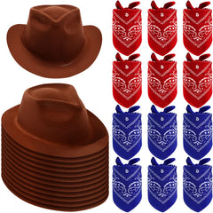 Haysandy brown cowboy hat with warped edge, lightweight and kid-friendly for playtimes