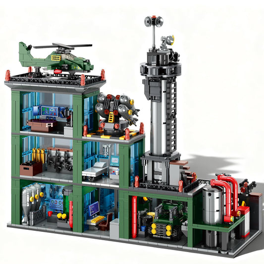 HAYXUN command center and tower module enhances realistic military diorama building
