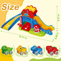 HAYXUN Dino Slide Set gift-ready design suitable for 1st birthday celebrations