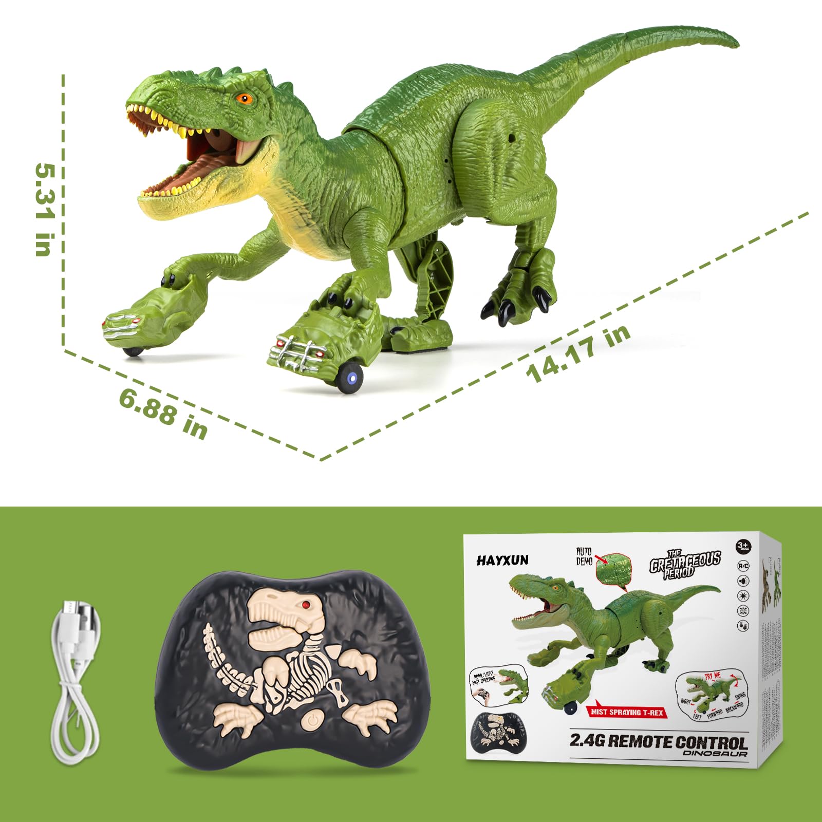 Hayxun dinosaur toy makes a thoughtful gift for birthdays or holidays.