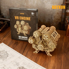Hayxun gift ready packaging appeals to men and teens who love mechanical kits.
