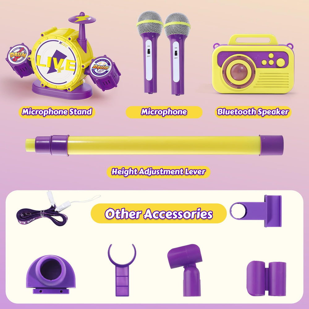 HAYXUN voice changer lets kids explore fun vocal effects for performances.