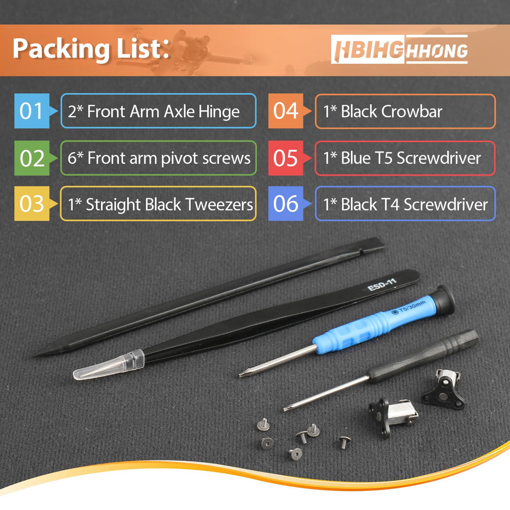 HBIHGHHONG DJI Mini 3 Pro arm axis assembly for flight control
