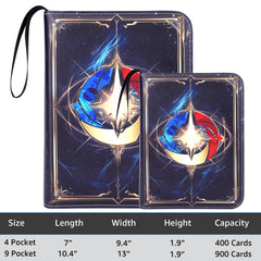 HBK Lorcana Binder wrist strap for portable, on-the-go collectors.