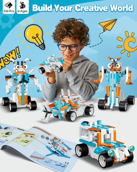 HBUDS move hub energized for creative robot control and testing.