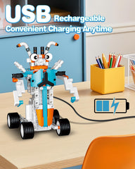 HBUDS blocks show safe, non-toxic materials for worry-free play.