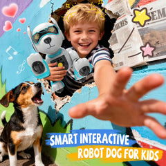 HBUDS robot dog safe ABS plastic for kids