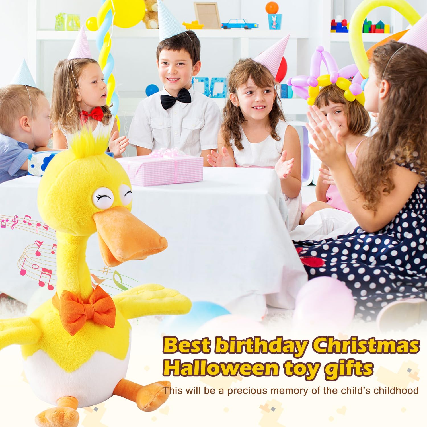 HCdoujoy baby gift duck toy suitable for birthdays and holidays