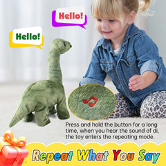 HCdoujoy Green Dinosaur eyes turn red for dramatic effect.