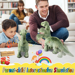 HCdoujoy Green Dinosaur made from safe, kid-friendly materials.