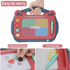 HCFJEH magnetic drawing board blue detachable legs for flexible setup