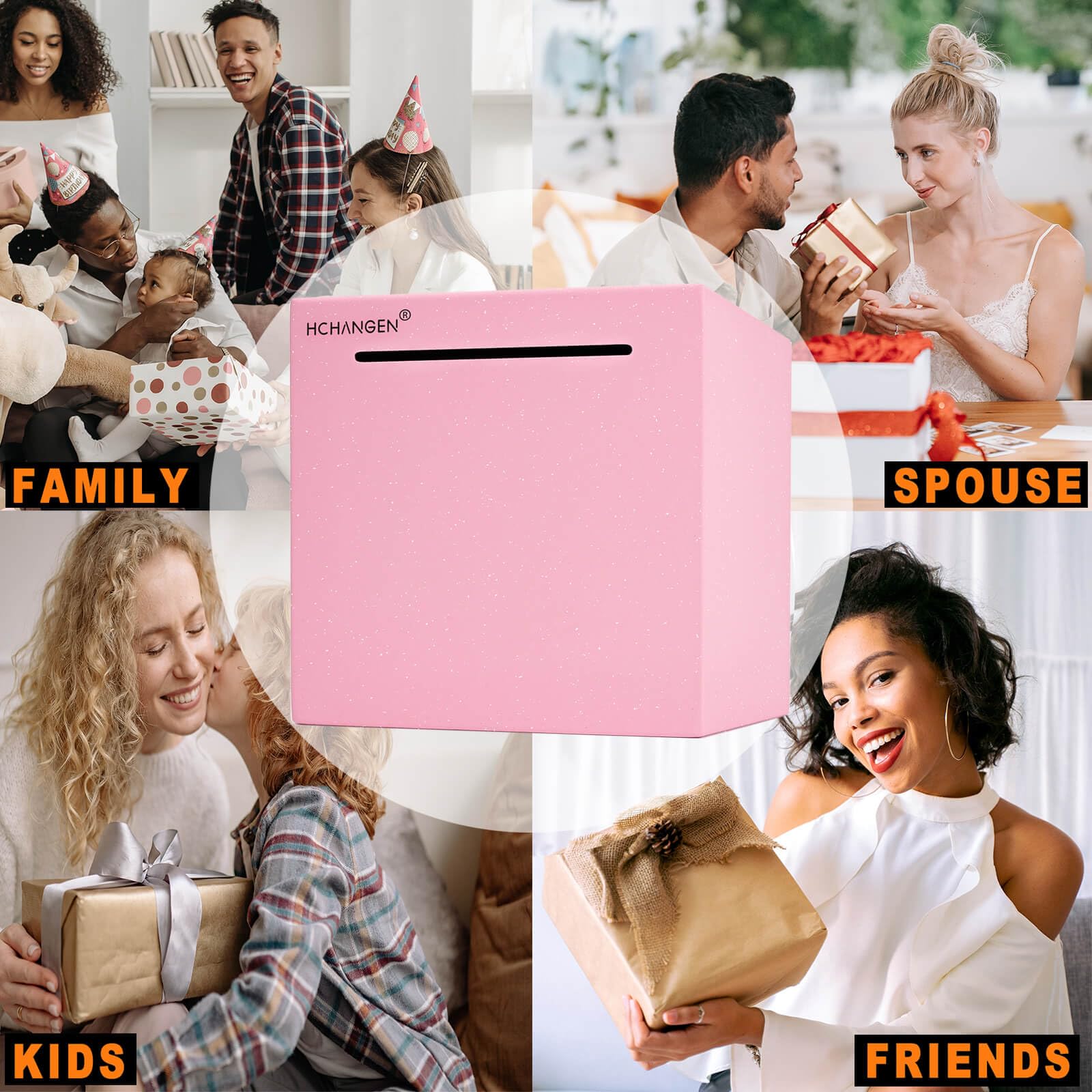 HCHANGEN gift-ready piggy bank appeals for birthdays and holidays