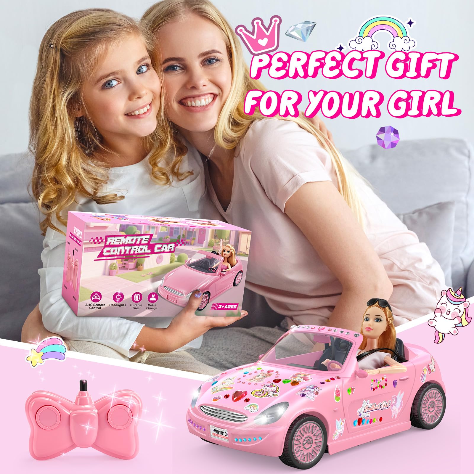 HCHILDHOOD gift set for ages 3 to 10 encouraging dress-up and driving fun