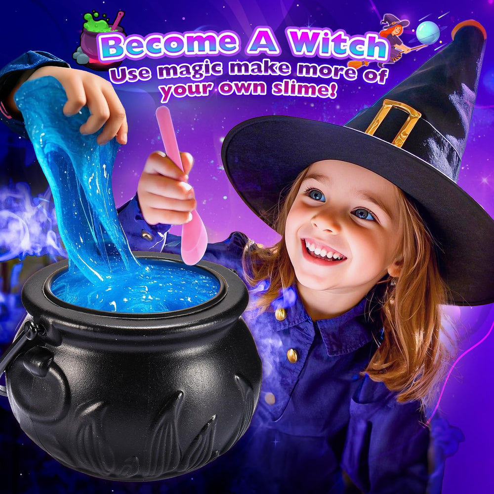 HCHILDHOOD Glitter Glow slime adds sparkle for glow-in-the-dark crafts.