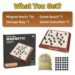 Hcusus Durable magnetic board supports repeated family game sessions