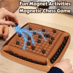 Hcusus magnet stones (28 pieces) provide tactile play and strategic planning