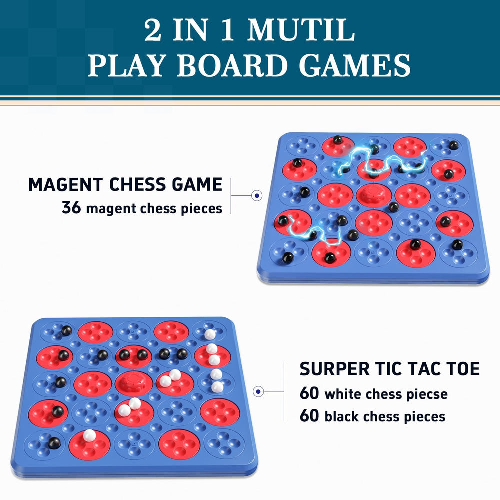 Hcusus Magnetic Pieces 36 for quick, engaging games