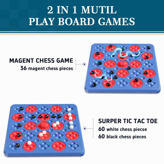 Hcusus Magnetic Pieces 36 for quick, engaging games