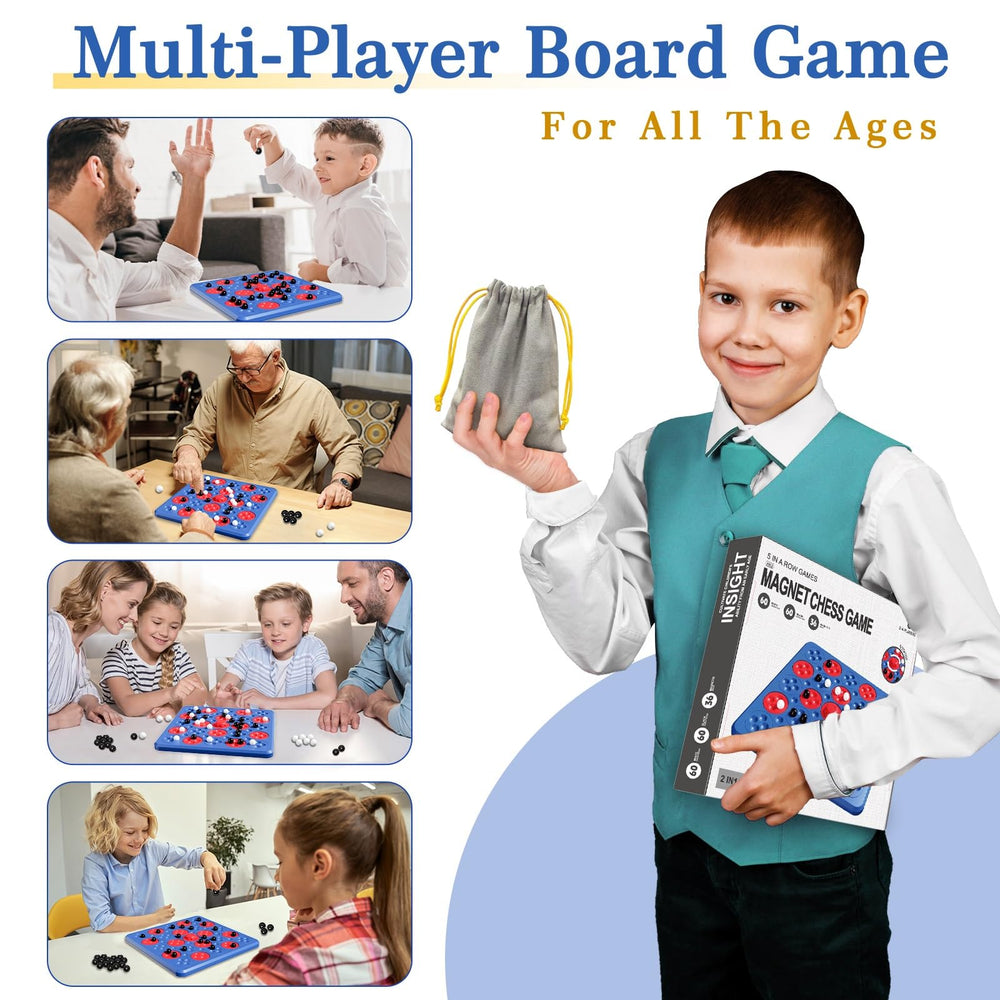 Hcusus Travel-Friendly Magnet Chess for play anywhere