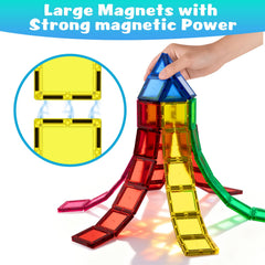 HDCooL magnetic tiles geometry shapes for spatial reasoning exploration