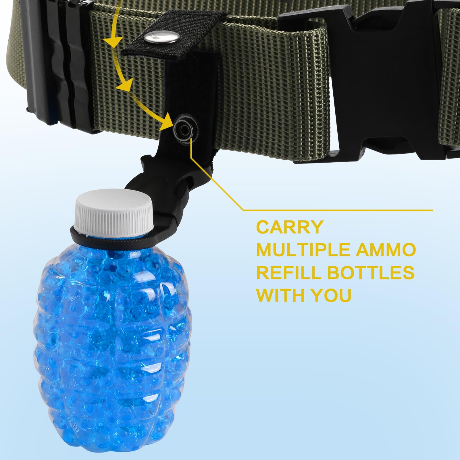 HDRASON Orby adapter offering versatile compatibility with gel blasters.