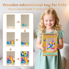 Hdsahdok Montessori-inspired puzzle makes a thoughtful gift for curious kids.