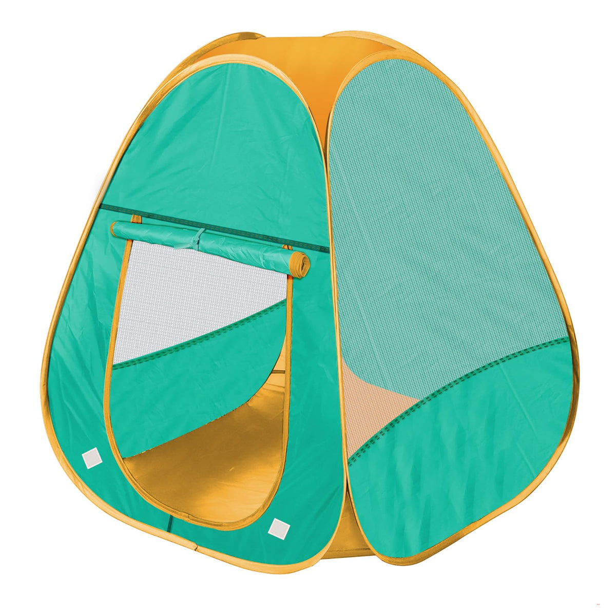 HDUAWHE kids play tent front view offers a roomy space for shared play