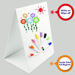 Hebayy 8-color dry erase markers included for brainstorming and notes