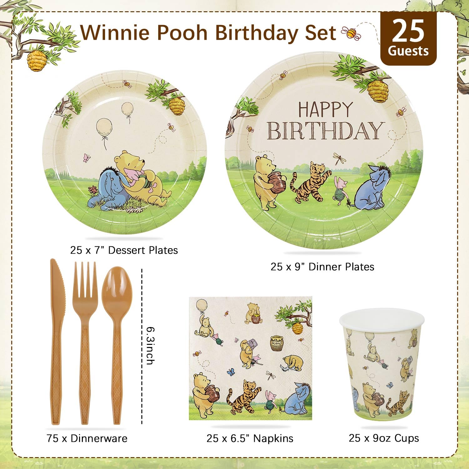 Heboland Winnie Pooh cups: handle hot and cold drinks with sturdy versatility.
