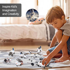 Hechify robot project encourages problem-solving and spatial imagination.