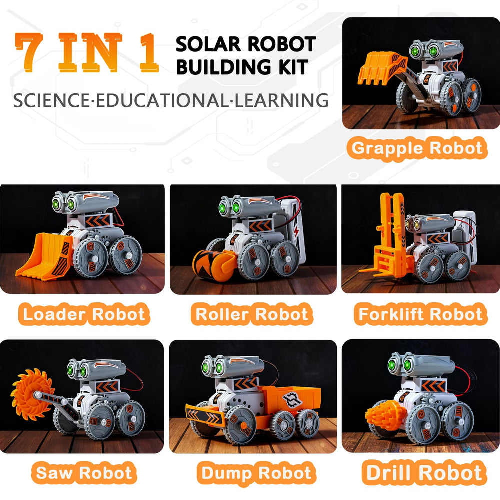 Hechify solar-powered robot bots outdoors showcase solar energy in action