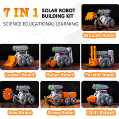 Hechify solar-powered robot bots outdoors showcase solar energy in action