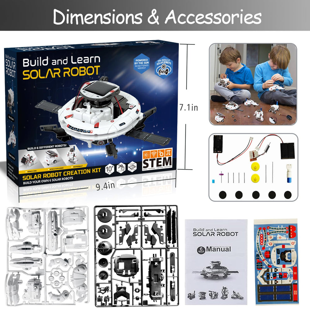Hechify space-themed robot kit sparks exploration and play.