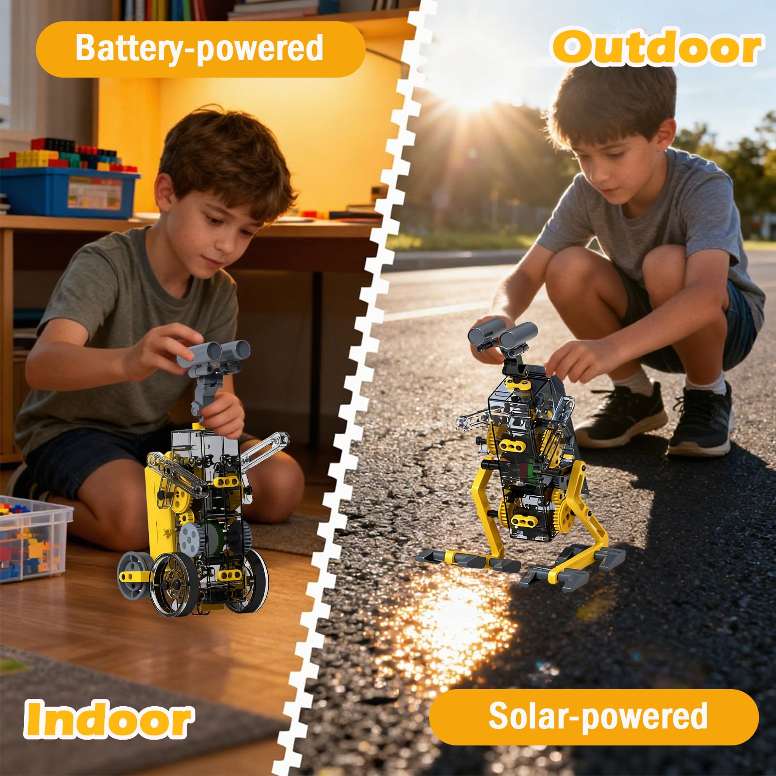 Hechify STEM assembly guide highlighting step-by-step learning.