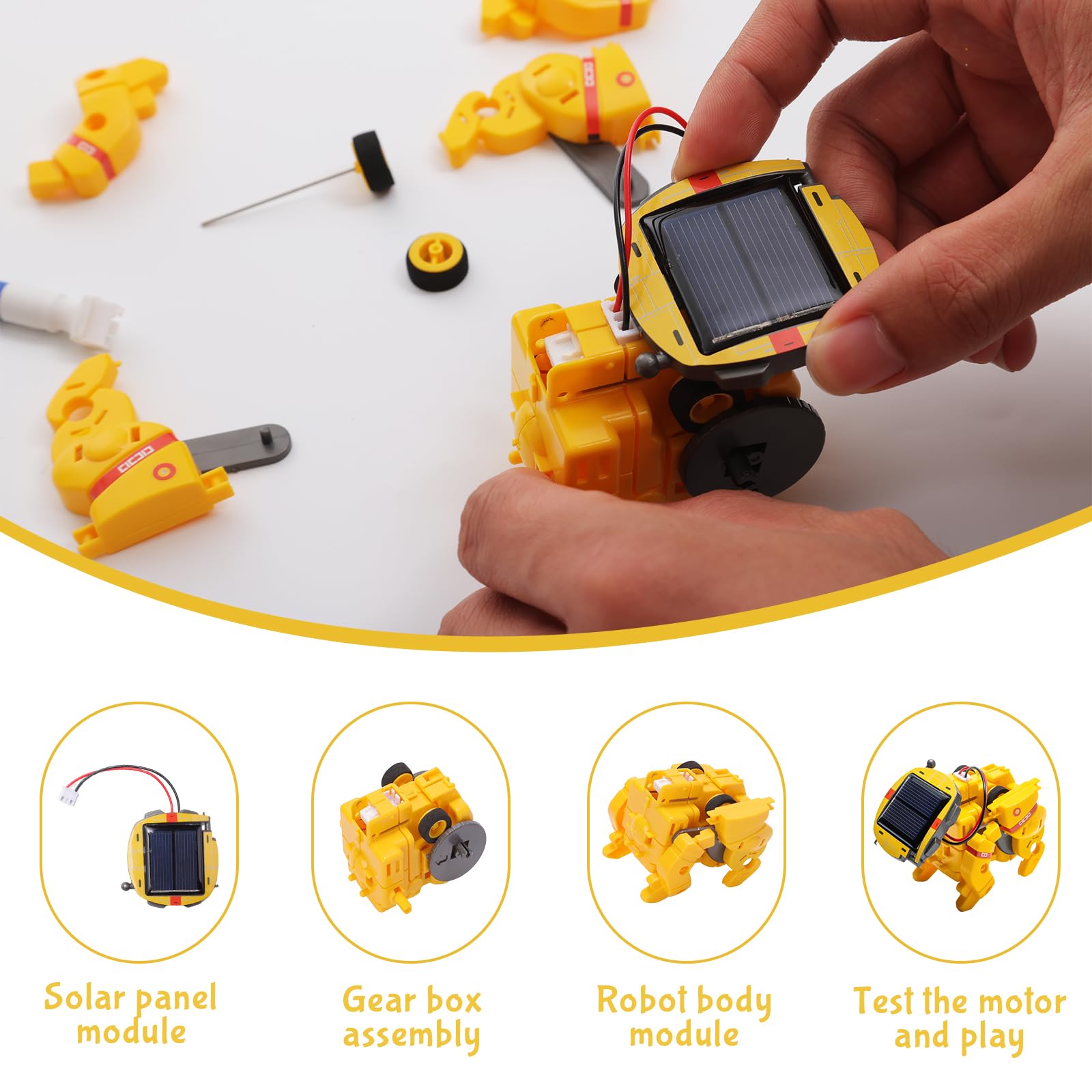 Hechify STEM education toy packaging highlighting classroom-friendly learning