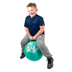 Hedstrom Hopper Ball bluey storage—compact size makes it portable for travel