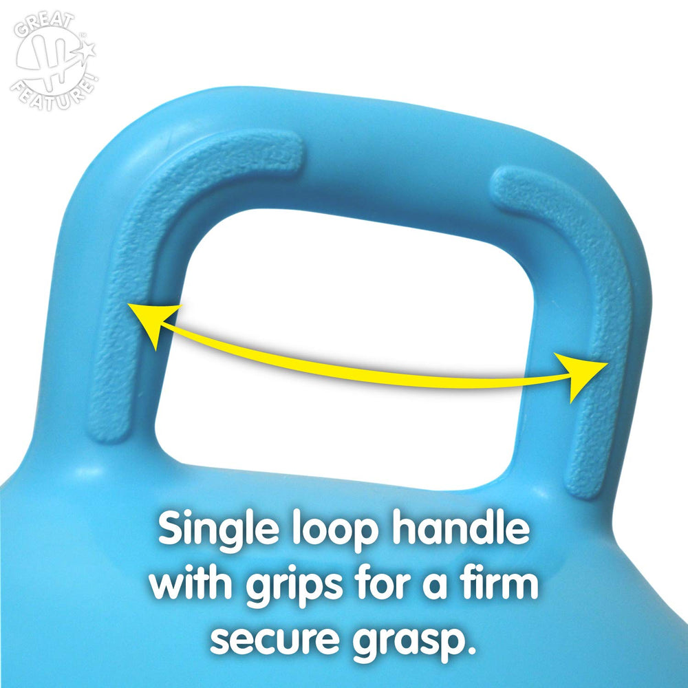 Hedstrom Spidey hopper ball made of durable vinyl for long-lasting play sessions.