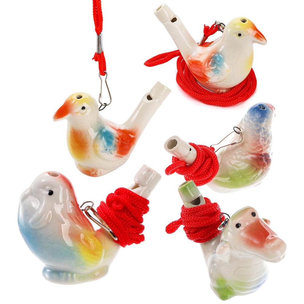 Hedume porcelain bird whistles are non-toxic and safe for water play.