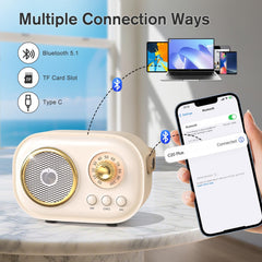 heetipuk mini karaoke machine palm size portability for indoor parties and travel