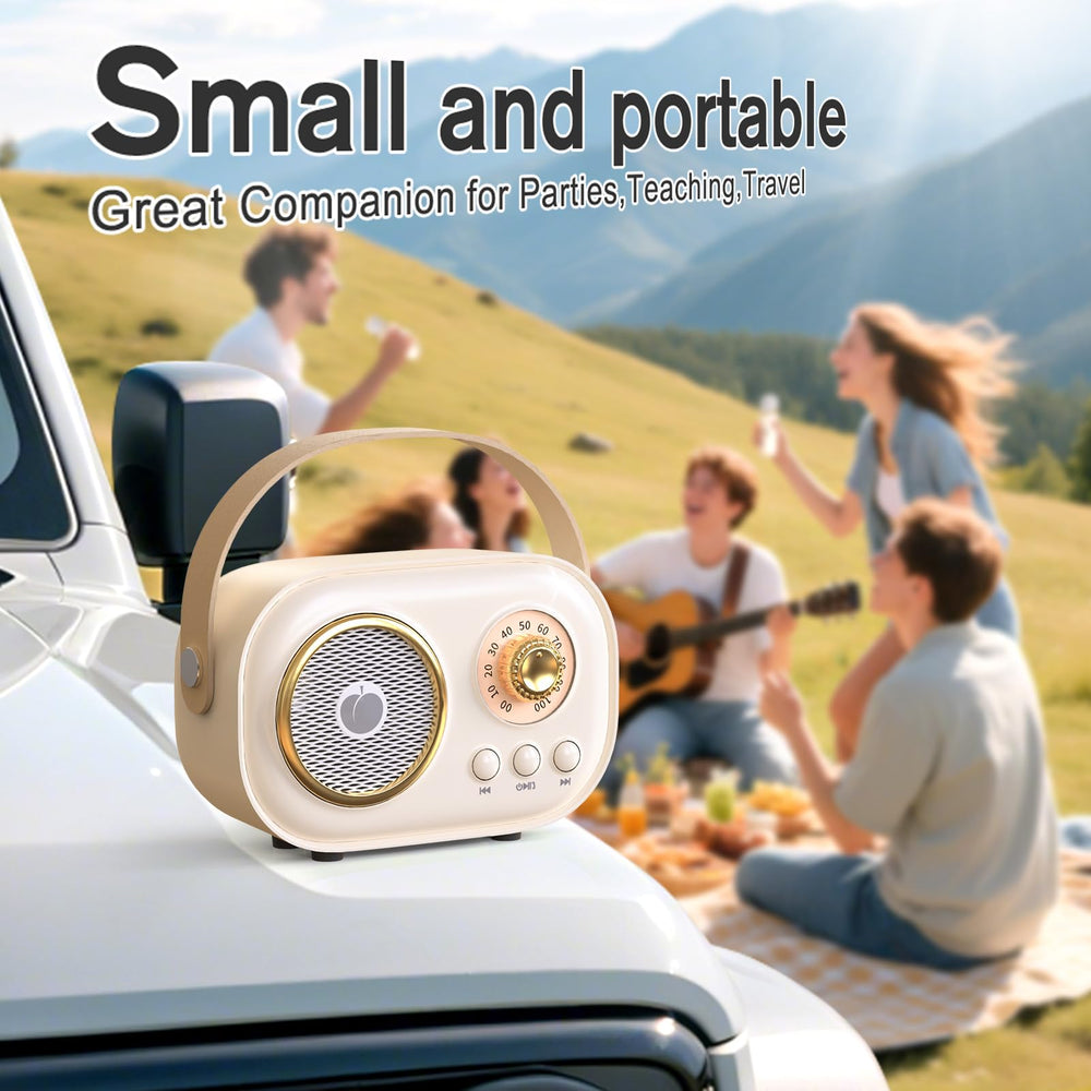 heetipuk mini karaoke machine two mics enables easy duets and interactive play