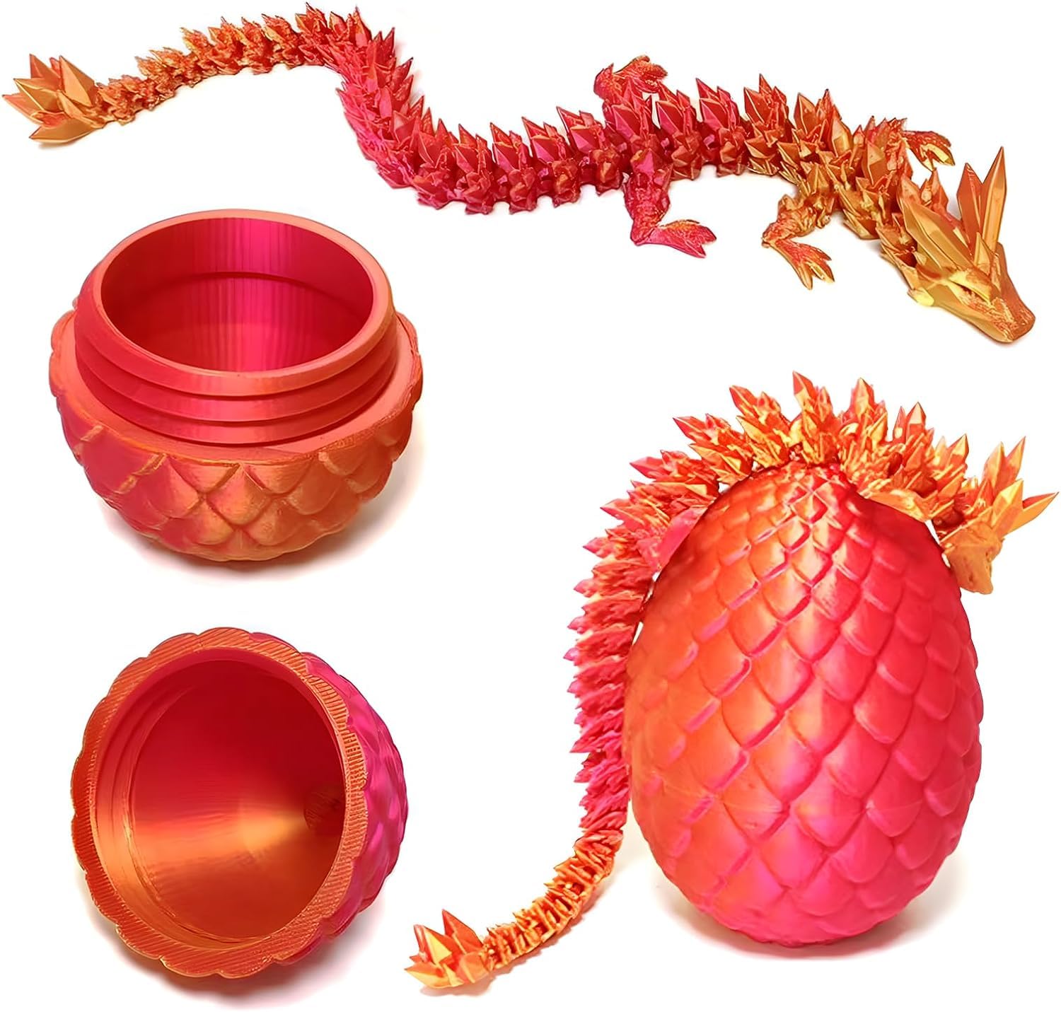 HEFANDAISHU multicolor dragon option, color variety for personal style.