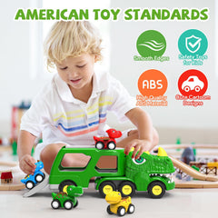 HEGUD dinosaur toy with lights and sounds activated by horn button
