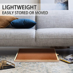 hehimhis puzzle board with storage drawers helps keep pieces organized